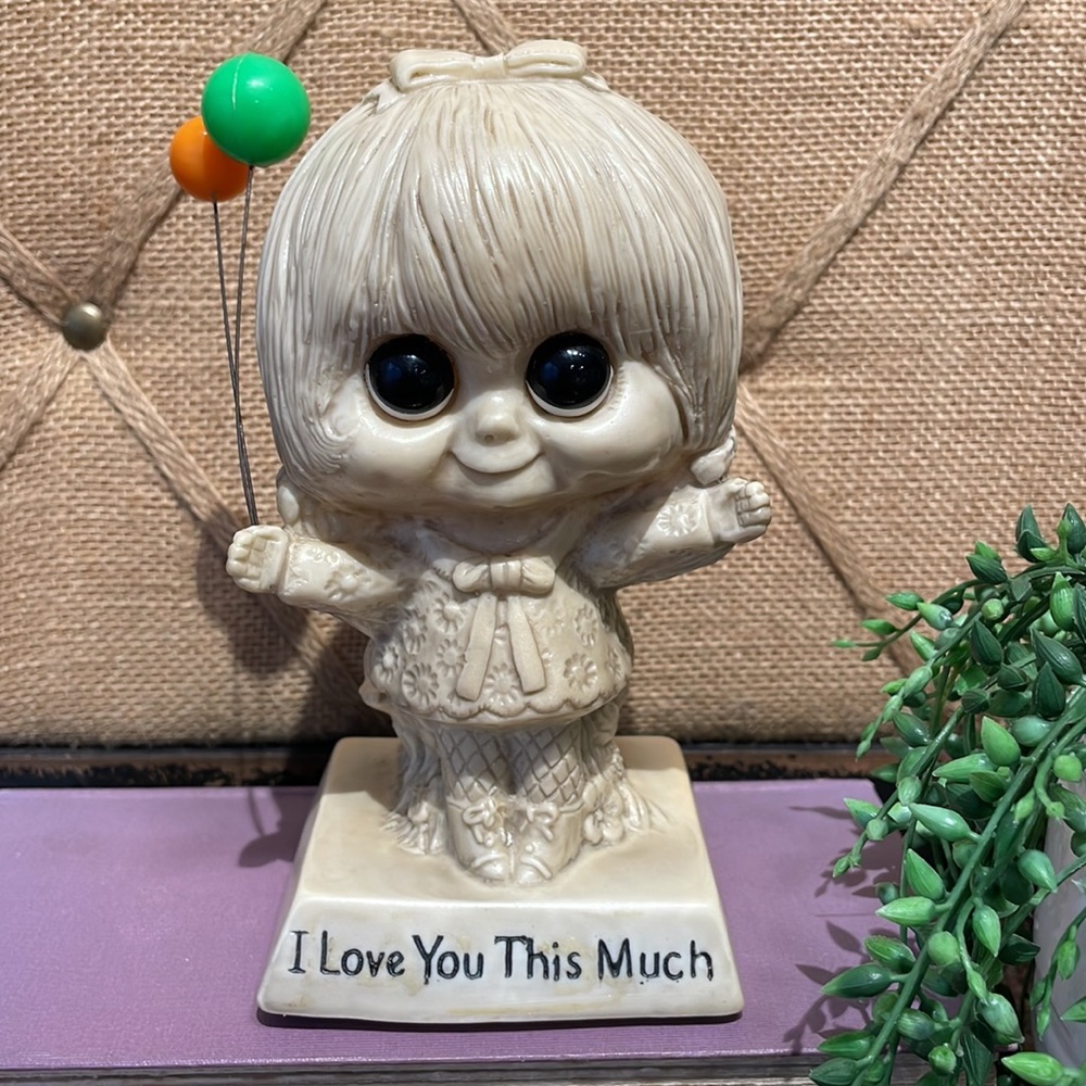 Vintage girl figurine